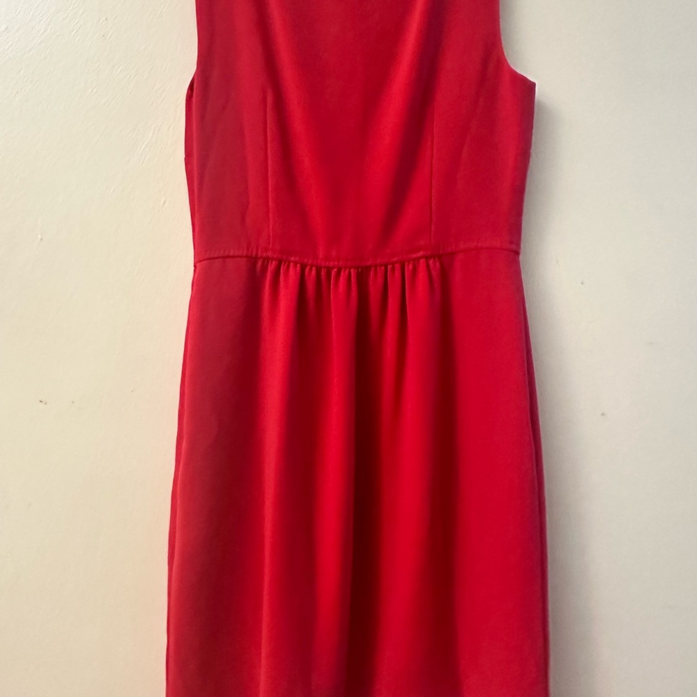 J. Crew Red Mini Dress Vibrant and Chic